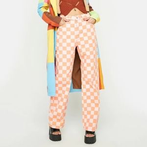 The Ragged Priest checkered jeans